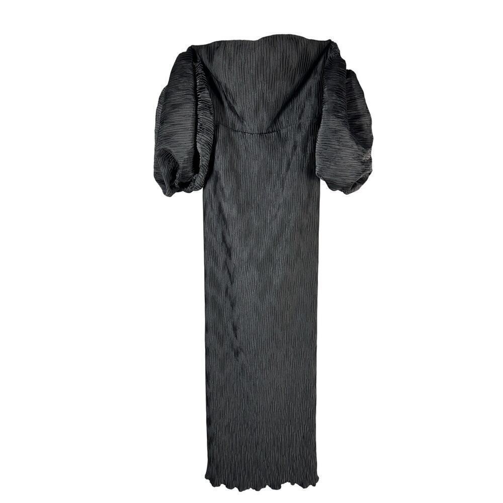L'IDEE Du Cap Midi Black Dress Size US 6 Medium